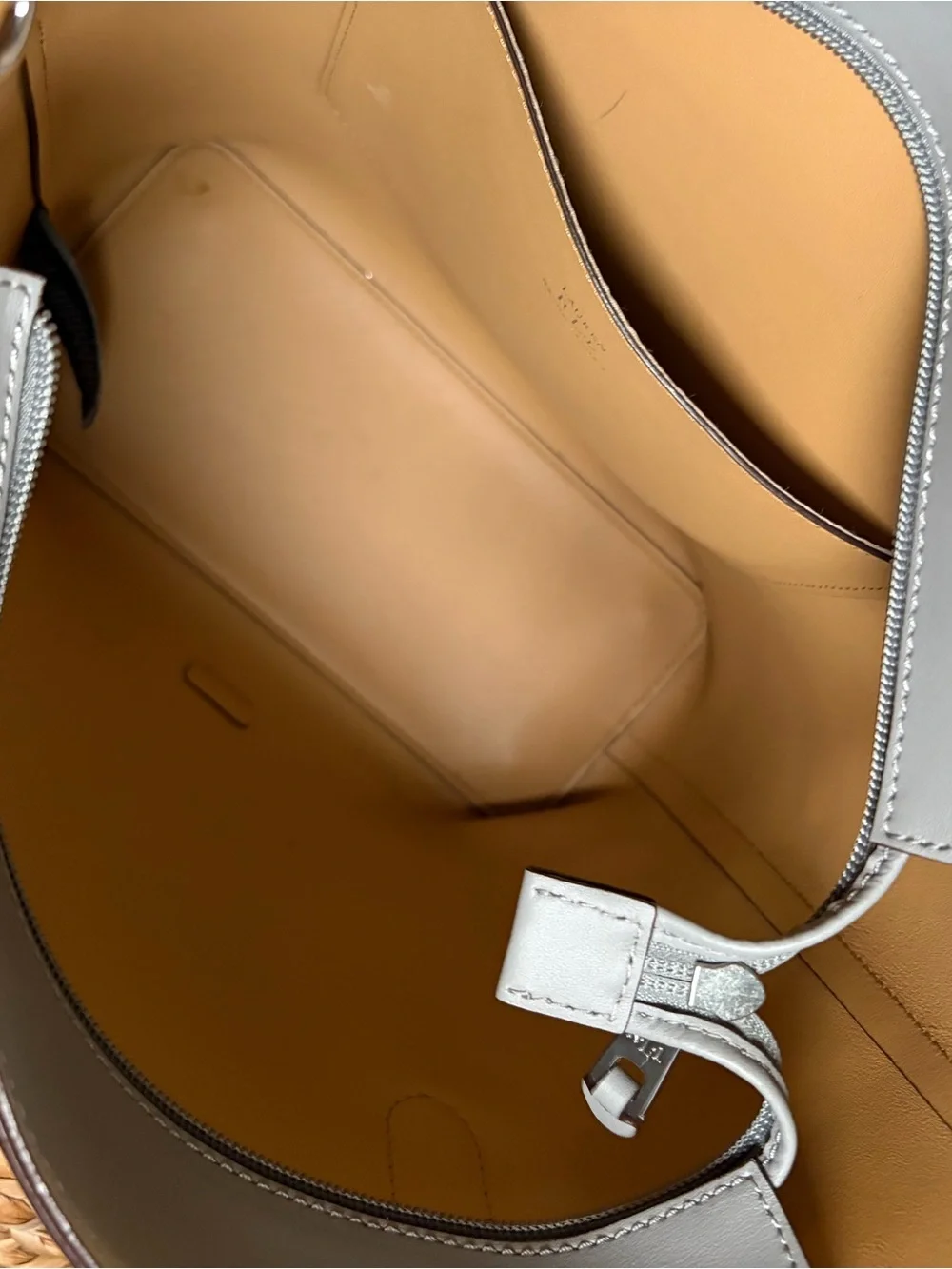 RALPH LAUREN LEATHER SHOULDER HANDBAG TOTE w/ TAG - Picture 8 of 8